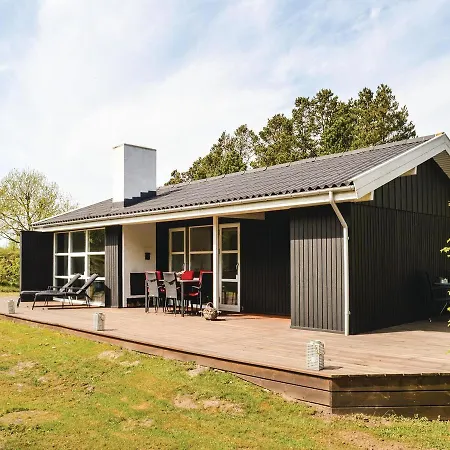 Three-bedroom Holiday In Saby Сasa de vacaciones Sæby